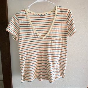 Madewell Whisper Cotton V Neck Tee